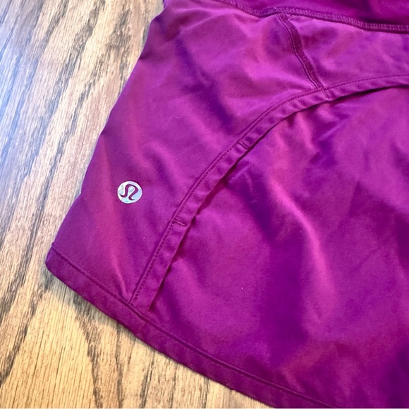 Lululemon Run Times 4” Inseam Shorts Size 6 Color Marvel - Picture 7 of 11